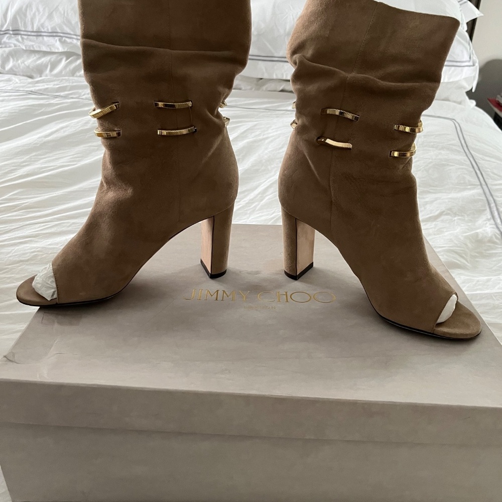 Jimmy Choo suede booties - Picture 3 of 3